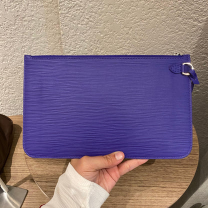 Louis Vuitton Neverfull MM Epi Leather Purple 2013 Size 32x16x30