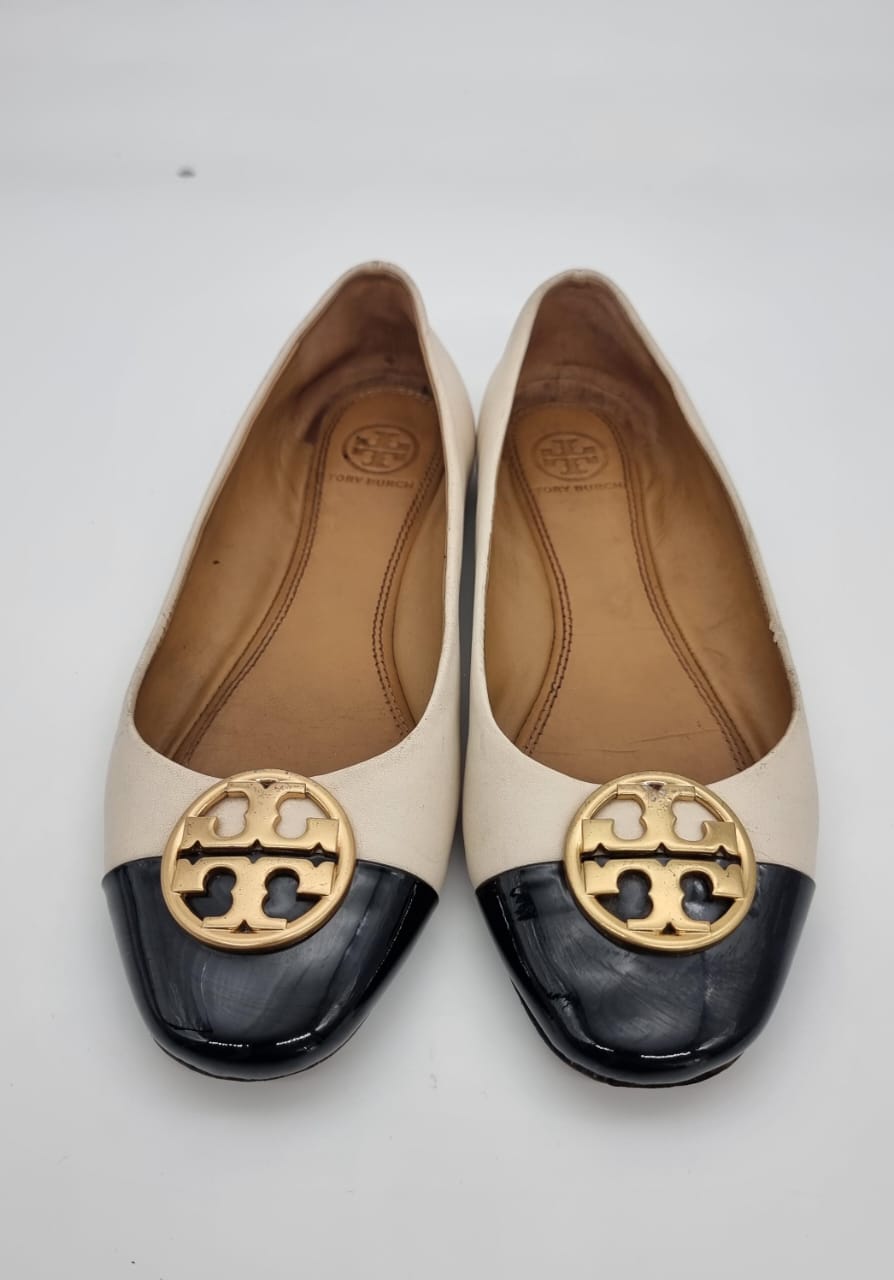 Tory Burch Chelsea Flats Bicolor Size 7M/24