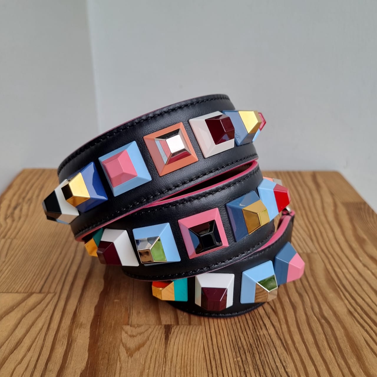 Fendi Strap Black Multicolor 2018 P.83cm