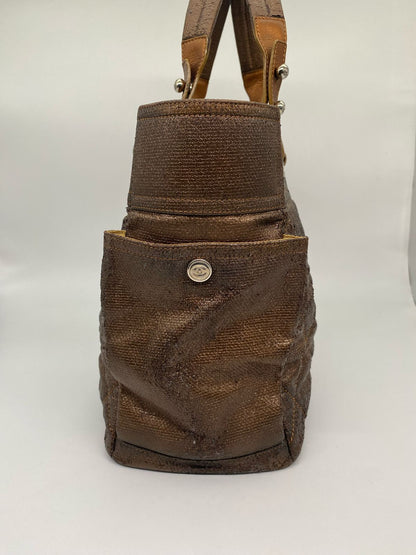Chanel Biaritz Large Tote Bronze #13 Size 36x15x31