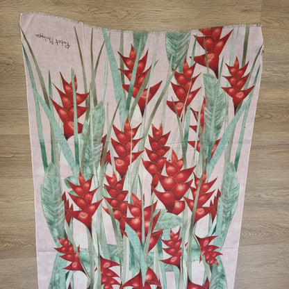 Patek Phillipe Scarf Pink Flower Size 200x100