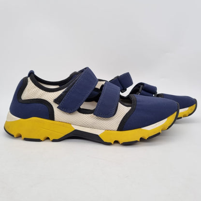 Marni Sneakers Gommus Black Blue Insole 25
