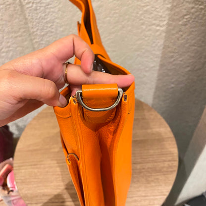 Hermes Evelyne PM Epsom Leather Orange #I Kotak Size 29x8x30