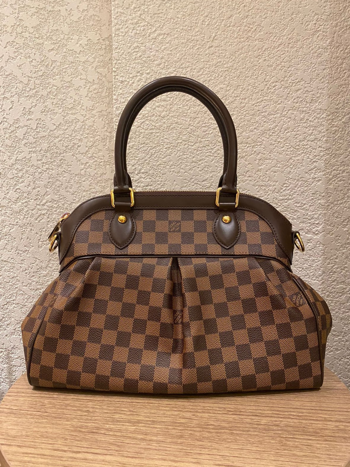Louis Vuitton Trevi PM Damier Ebene 2012 Size34x15x25