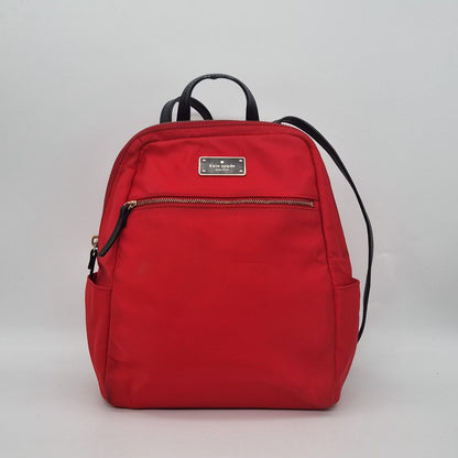 Kate Spade Mini Backpack Mini Nylon Red Size 23x10x29