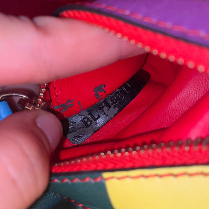 Valentino Garavani Rockstud Small Tote Rainbow Bag Size 19x9x17