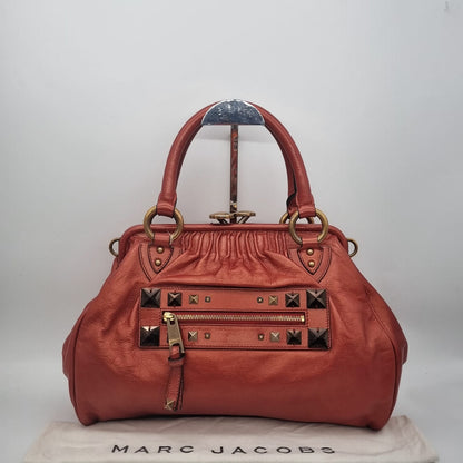 Marc Jacob Shoulder Bag Coral Metalic Size 35x10x26