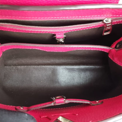 Louis Vuitton Capucine BB Fuschia 2014 Size 27x9x17