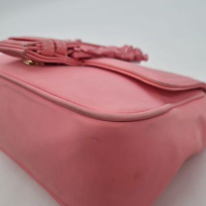 Versace Jeans Couture Range Sketch Nylon Buckle Pink Size 20x7x14