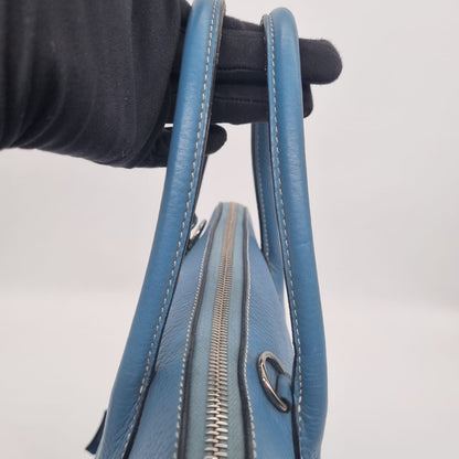 Hermes Bolide 36 Blue Jean #J 2006 Size 36x15x27