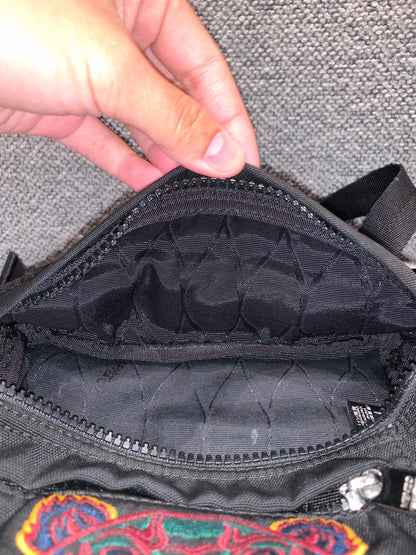 Kenzo Canvas Tiger Bumbag Black Size 29x18x11