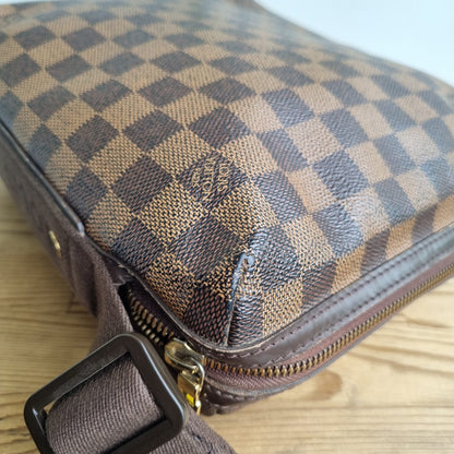 Louis Vuitton Trotteur Damier Ebene 2011 Size 20x7x25