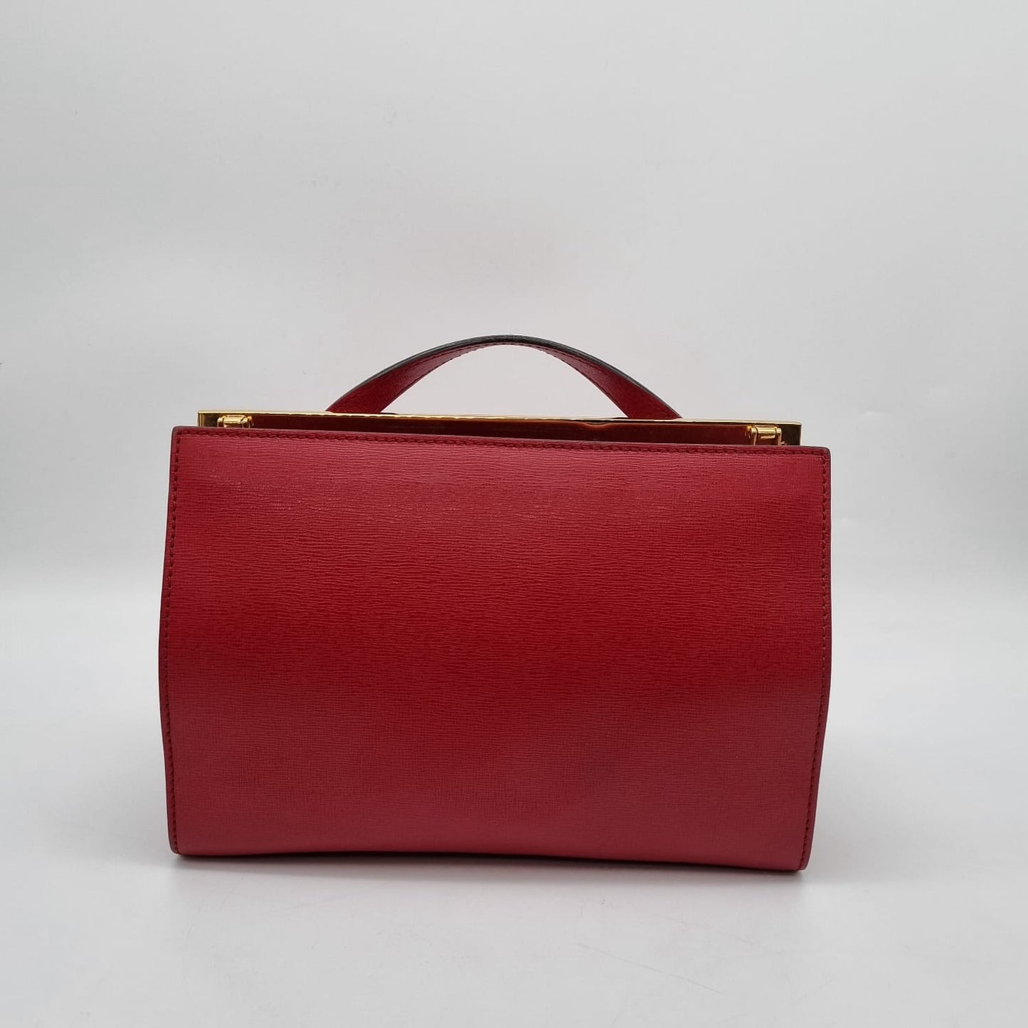 Fendi Demi Jour Top Handle Piccola Red 2015 Size 23x12x16