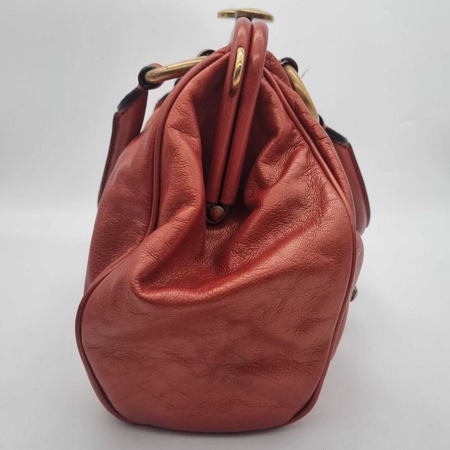 Marc Jacob Shoulder Bag Coral Metalic Size 35x10x26