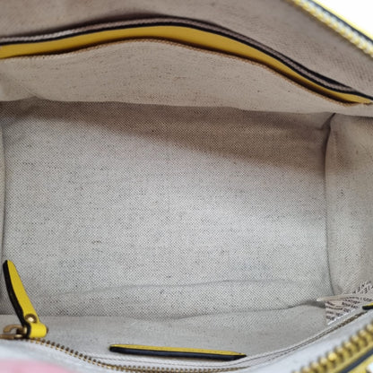 Aigner Etienne Crossbody Bag Yellow Size 24x12x17