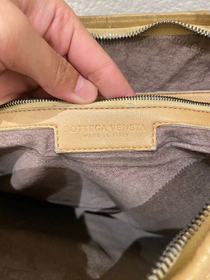 Bottega Veneta Hobo Medium Beige Size 45x30