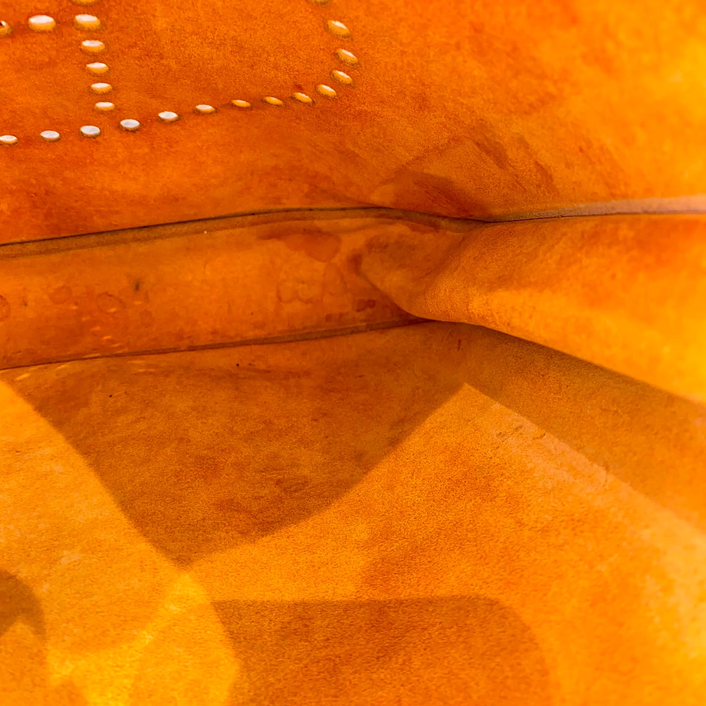 Hermes Evelyne PM Epsom Leather Orange #I Kotak Size 29x8x30