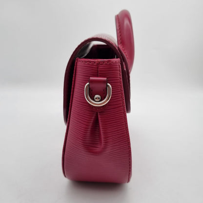 Louis Vuitton Eden Epi Leather Fuschia 2012 SHW Size 18x7x18