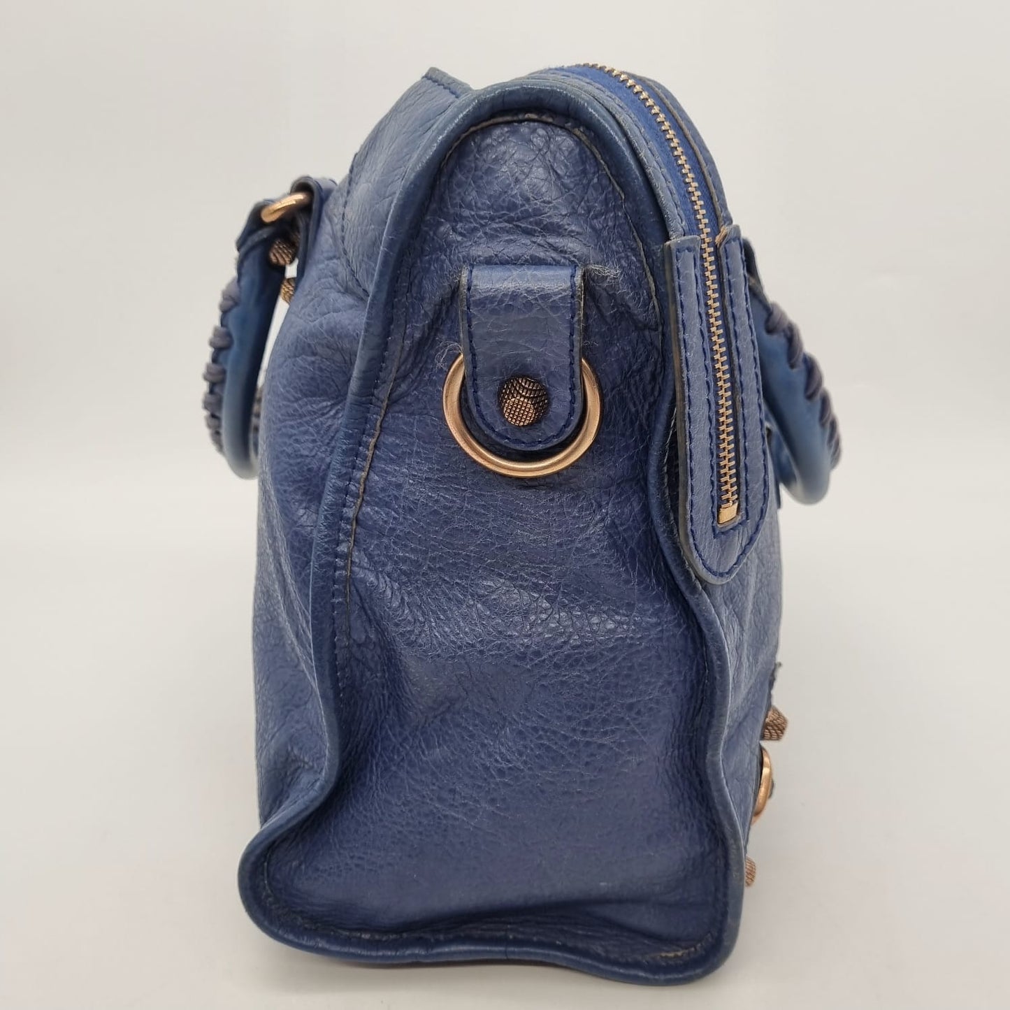 Balenciaga Classic Reguler City Blue GHW #K 2012 Size 38x10x27