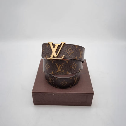 Louis Vuitton Belt Monogram GHW 2013 Size 85