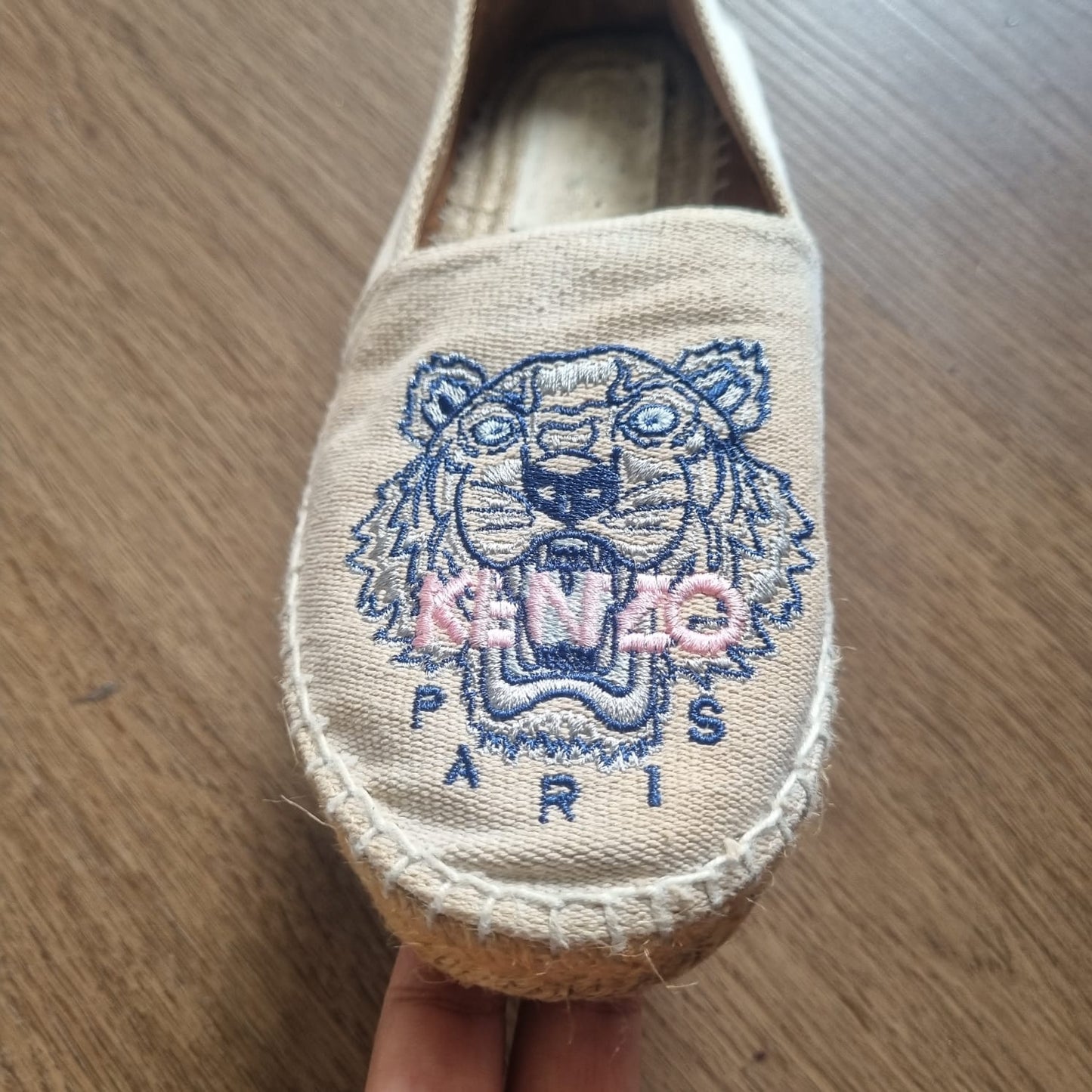 Kenzo Espadrilles Beige Size 36/22
