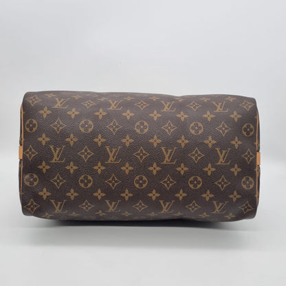 Louis Vuitton Speedy Bandou 35 Mono 2011 Size 35x17x27