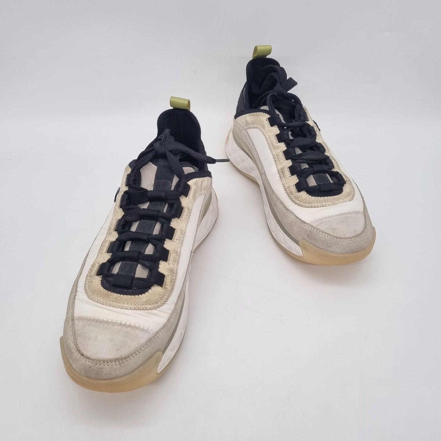 Chanel CC Logo Sneakers White Size 38/25