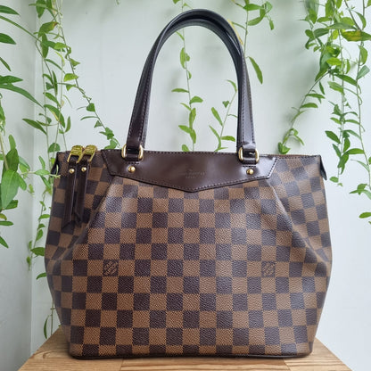 Louis Vuitton Westminster Damier Ebene 2012 Size 25x14x24