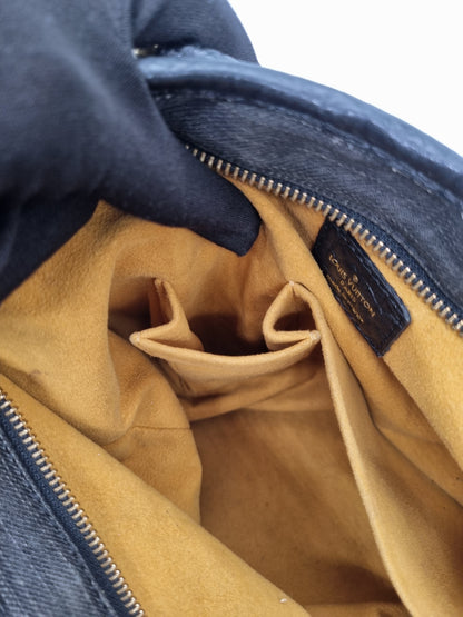 Louis Vuitton Neo Cabby Monogram Black Denim 2008 Size 44x11s35