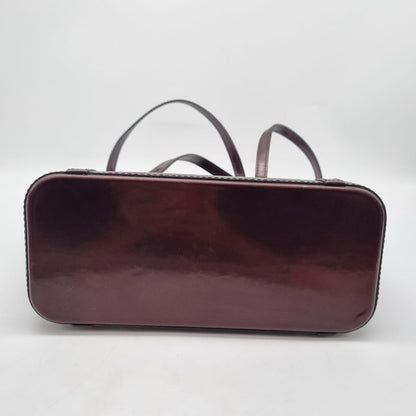 Louis Vuitton Avalon PM Monogram Vernis Red Wine 2012 Size 24x11x24