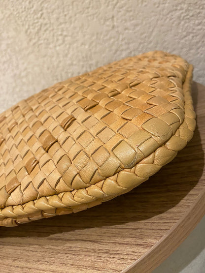 Bottega Veneta Hobo Medium Beige Size 45x30