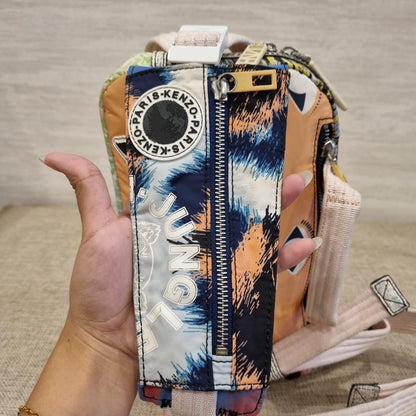 Kenzo Bumbang Nylon Multicolor Size 27x7x17