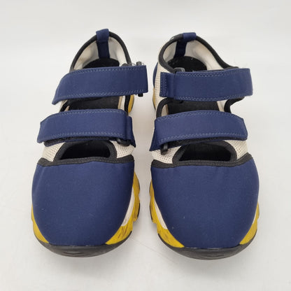 Marni Sneakers Gommus Black Blue Insole 25