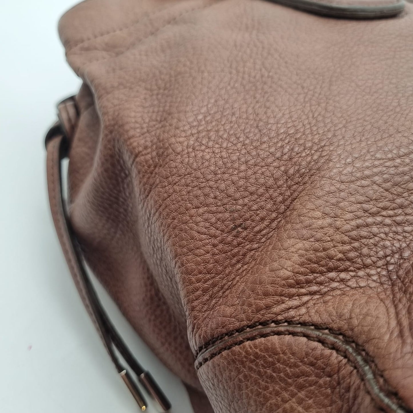 Tod's Shoulder Bag Large Brown Size 38x13x23