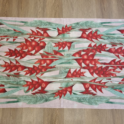Patek Phillipe Scarf Pink Flower Size 200x100