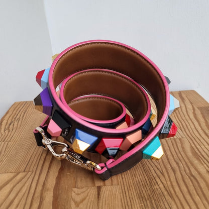 Fendi Strap Black Multicolor 2018 P.83cm