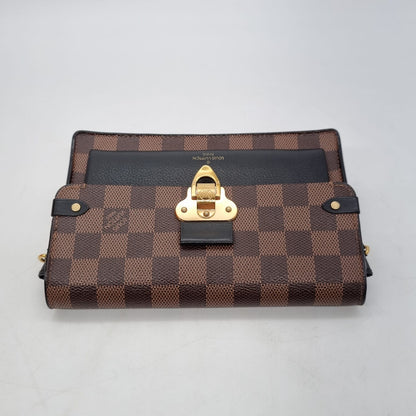 Louis Vuitton Vavin Damier Ebene Chain Wallet 2021 Size 16x4x13