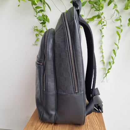 Louis Vuitton Michael Backpack Damier Graphite 2016 Size 26x19x41