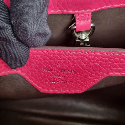 Louis Vuitton Capucine BB Fuschia 2014 Size 27x9x17