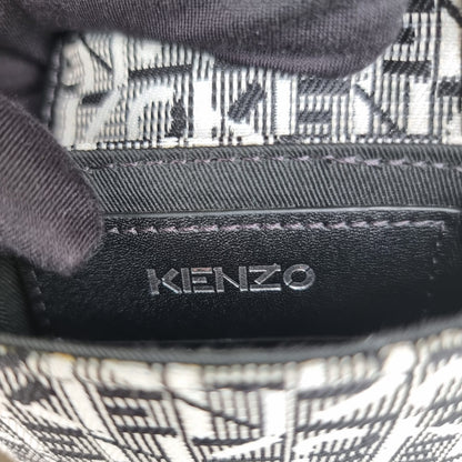 Kenzo Monogram Jacquard Phone Holder Black Size 9x16