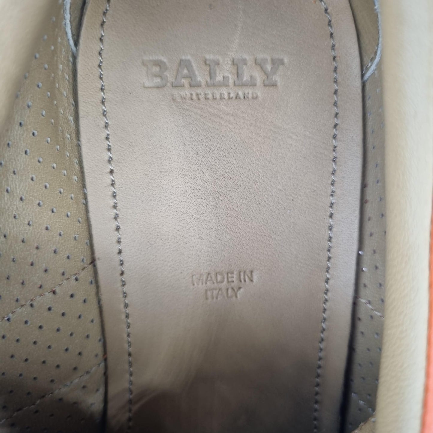 Bally Sneakers Orange Size 38/24