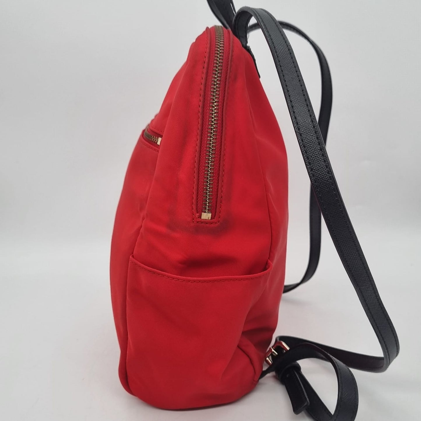 Kate Spade Mini Backpack Mini Nylon Red Size 23x10x29