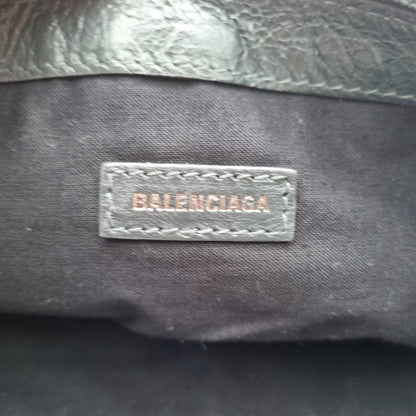 Balenciaga Clip Clutch Black #U 2007 Size 22x23