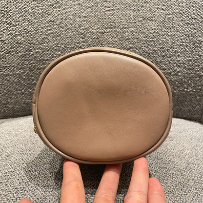 Gucci Matelasse Mini Bucket Bag Nude GHW Size 13x11x18