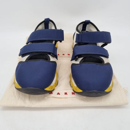 Marni Sneakers Gommus Black Blue Insole 25