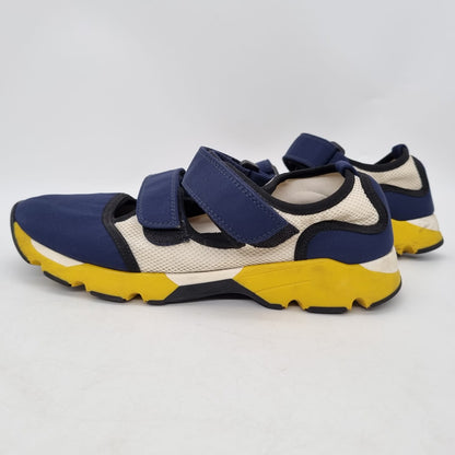 Marni Sneakers Gommus Black Blue Insole 25