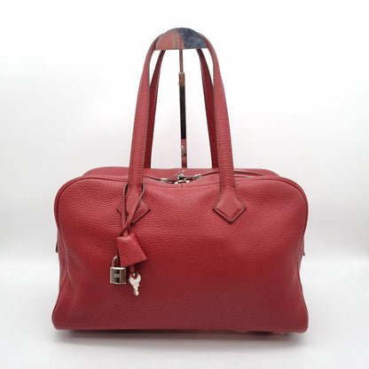 Hermes Victoria Rouge Garrance #O 2011 Size 35x17x23