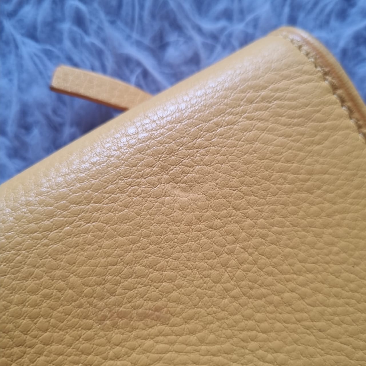 Tory Burch Britten Wallet Yellow Size 18x11