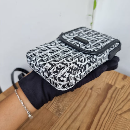 Kenzo Monogram Jacquard Phone Holder Black Size 9x16