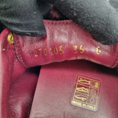 Gucci Sneakers GG Burgundy Size 35/24